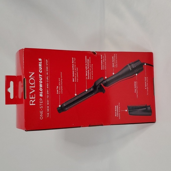 Revlon Hair New Revlon Onestep Blowout Curls Dries And Curls In